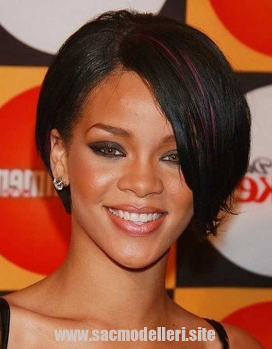 Rihanna Bob Saç Modeli