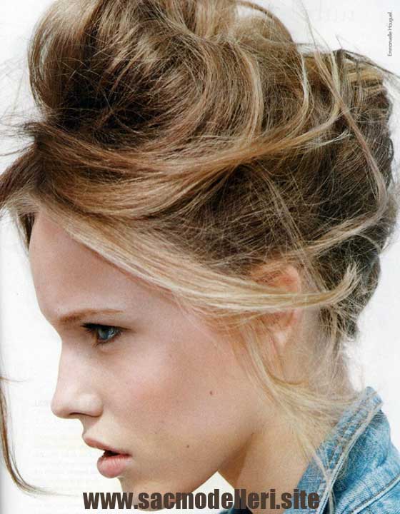 Küllü Dağınık Topuz Modeli