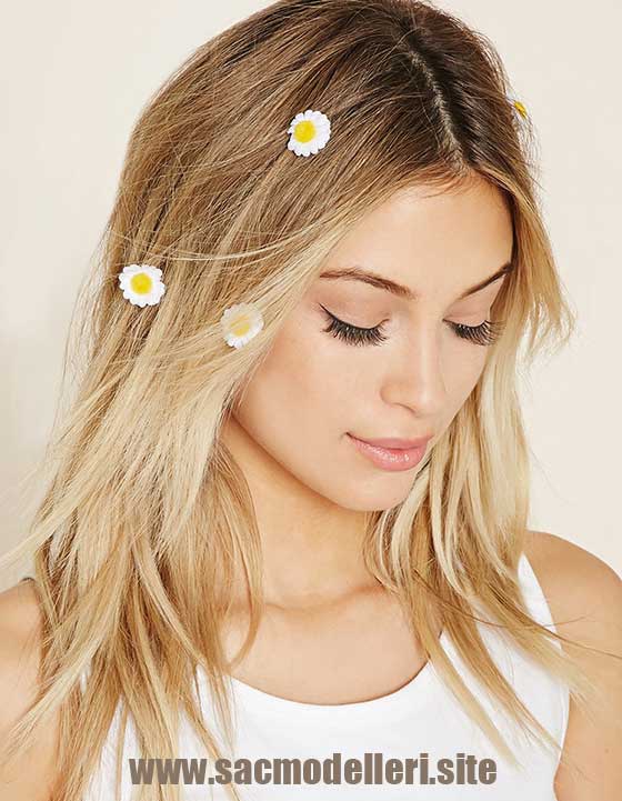 Düz Orta Saç Modeli